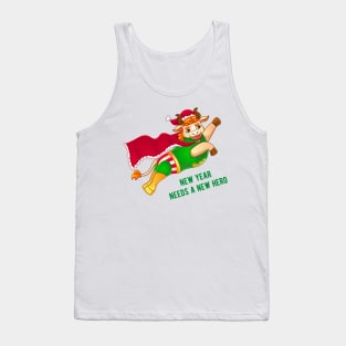 New year needs a new hero Tank Top